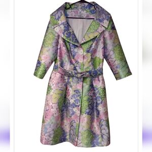 Lourdes Chavez Pastel Floral Women's Dress Sz S/M